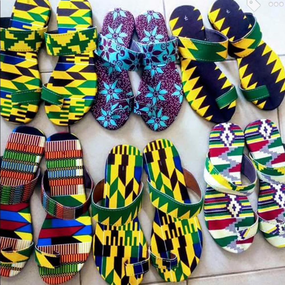 Slipper 30$ body jewelry 30$ men loafers 60$ etc